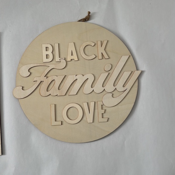 Black history DIY wooden decorative sci-fi’s - Picture 4 of 6